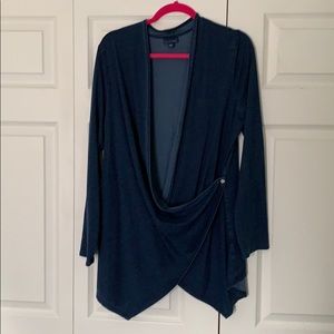 JJill Pure Jill indigo top